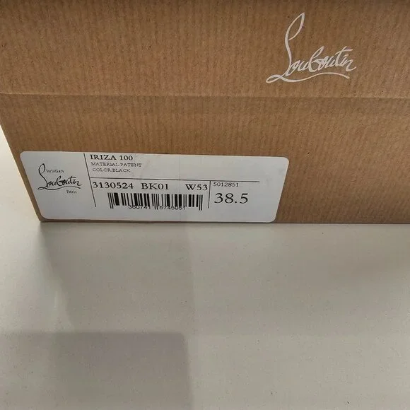 Christian Louboutin Iriza 100-mm Heel 38.5 - Picture 5 of 8